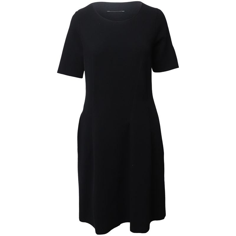 Maison Margiela Mm6 T-Shirt Dress In Black Cotton
